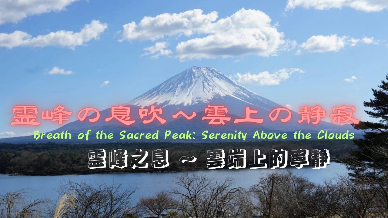 明書BGM　霊峰の息吹 〜 雲上の静寂　Breath of the Sacred Peak: Serenity Above the Clouds　灵峰之息 〜 云端上的宁静