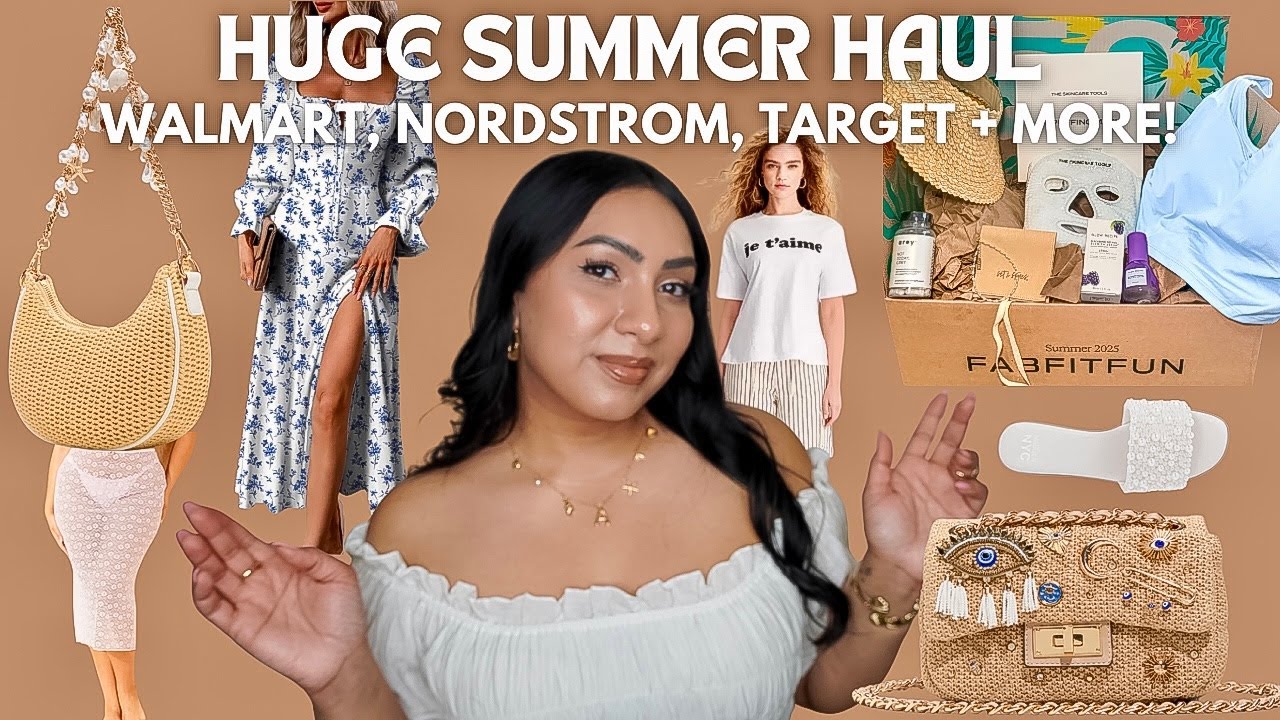Huge Summer Try On Haul - Walmart, Nordstrom, Target, Etc. + @FabFitFun  - Curvy/Midsize - Arapana