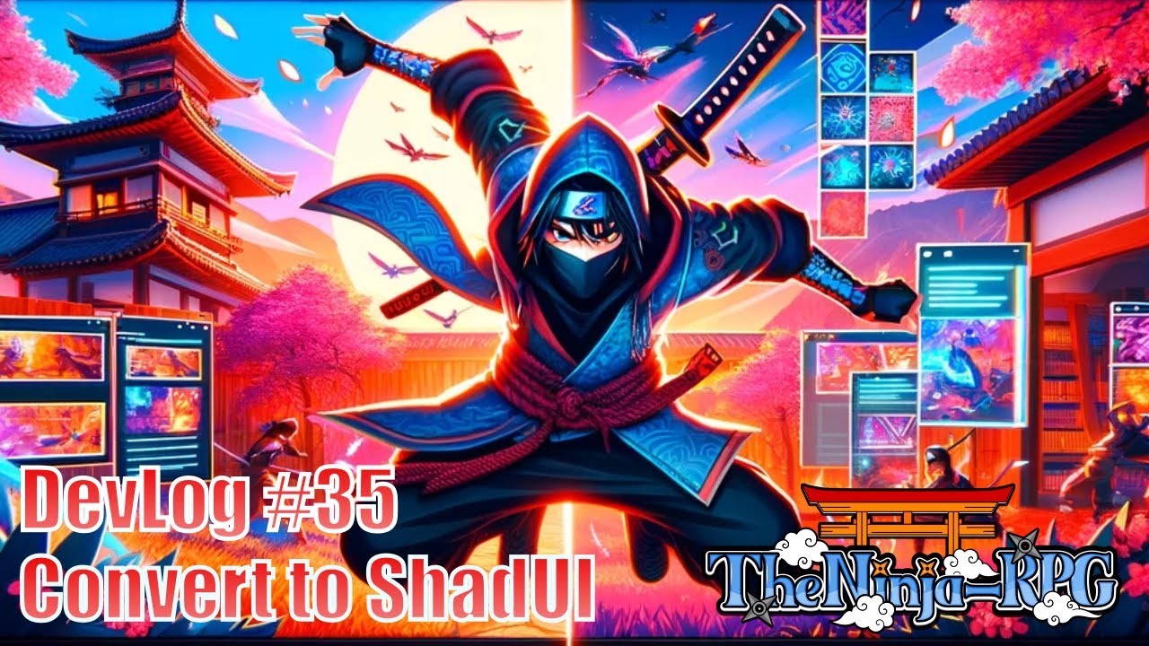 Game Dev Diary #35 - Refactor to use ShadUI