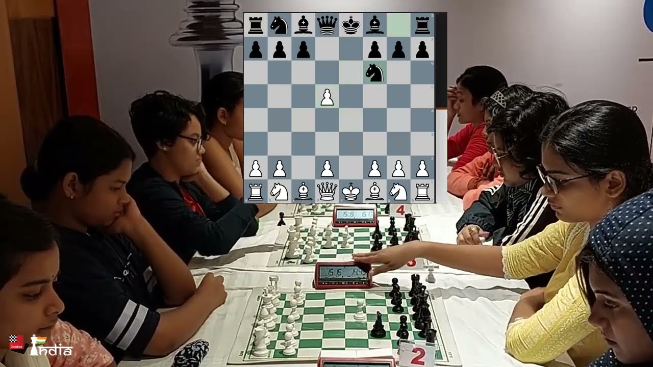 Power of the Mighty Dark Horse - Sneha v Samriddhaa | Tata Steel Chess Festival 2024 Women Rapid