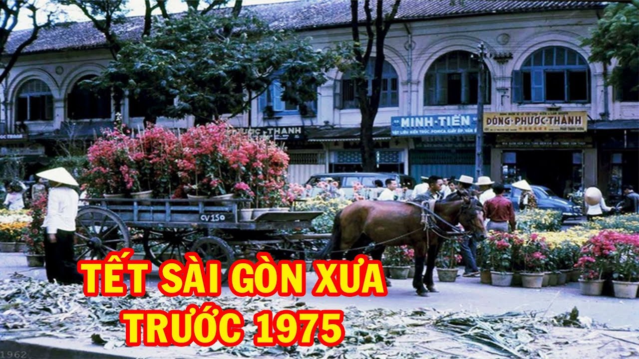 Tết S&agrave;i G&ograve;n xưa trước năm 1975 - Những h&igrave;nh ảnh qu&yacute; hiếm | Go Vietnam ✔