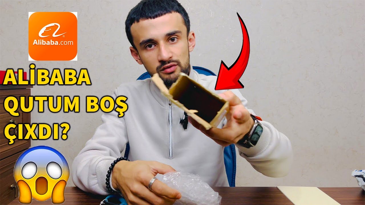 AZƏRBAYCANDA İLK ! Alibaba Sifarişlərim Gəldi (Qutu boş çıxdı?)