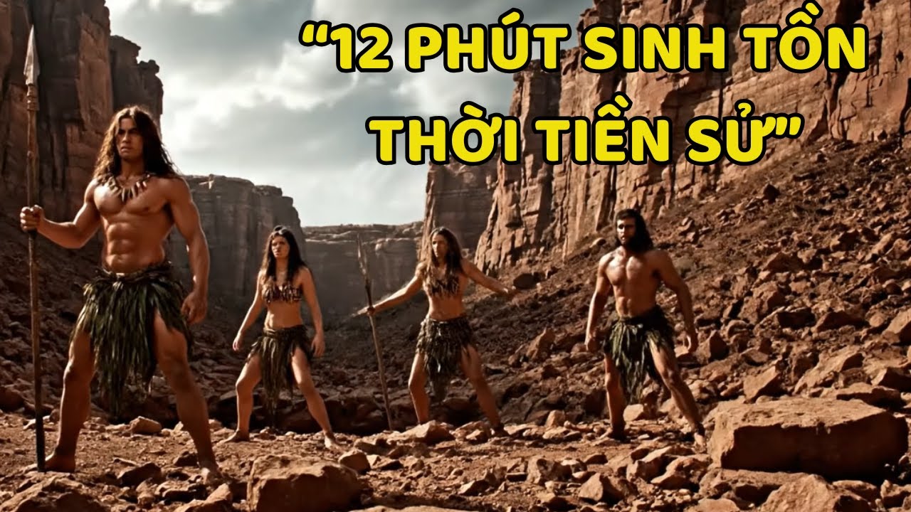 🔥 “12 Phút Sinh Tồn Thời Tiền Sử | Gia Đình 6 Người Đối Mặt Khủng Long & Thú Khổng Lồ (1970s)”
