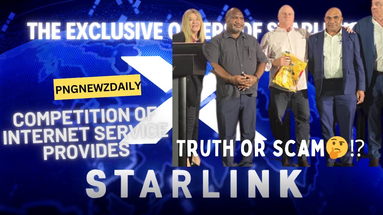 Exclusive Offers of Starlink's Internet Services that PNG Government Refused!