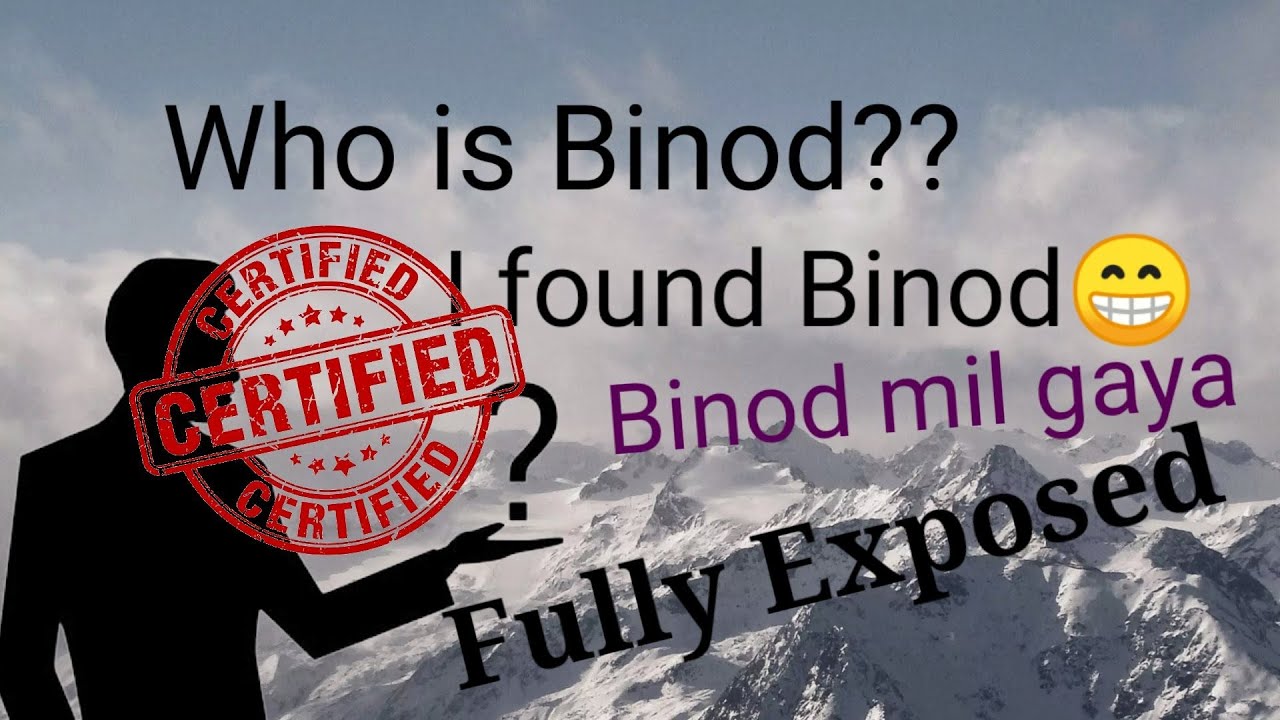 Who is Binod | Fully Exposed | found in jungle | Binod used in memes | Cat with a mustache_editz