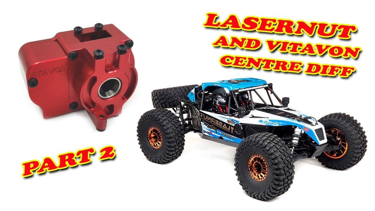 Losi Lasernut and Vitavon centre diff install