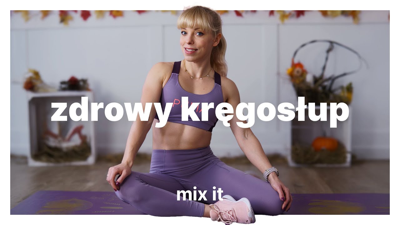10 MINUT NA ZDROWY KRĘGOSŁUP | TRENING MIX IT | Codziennie Fit