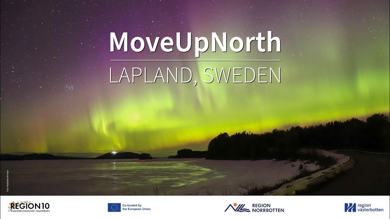 Move up north Lapland Sweden. A region where you’ll find a balanced life.