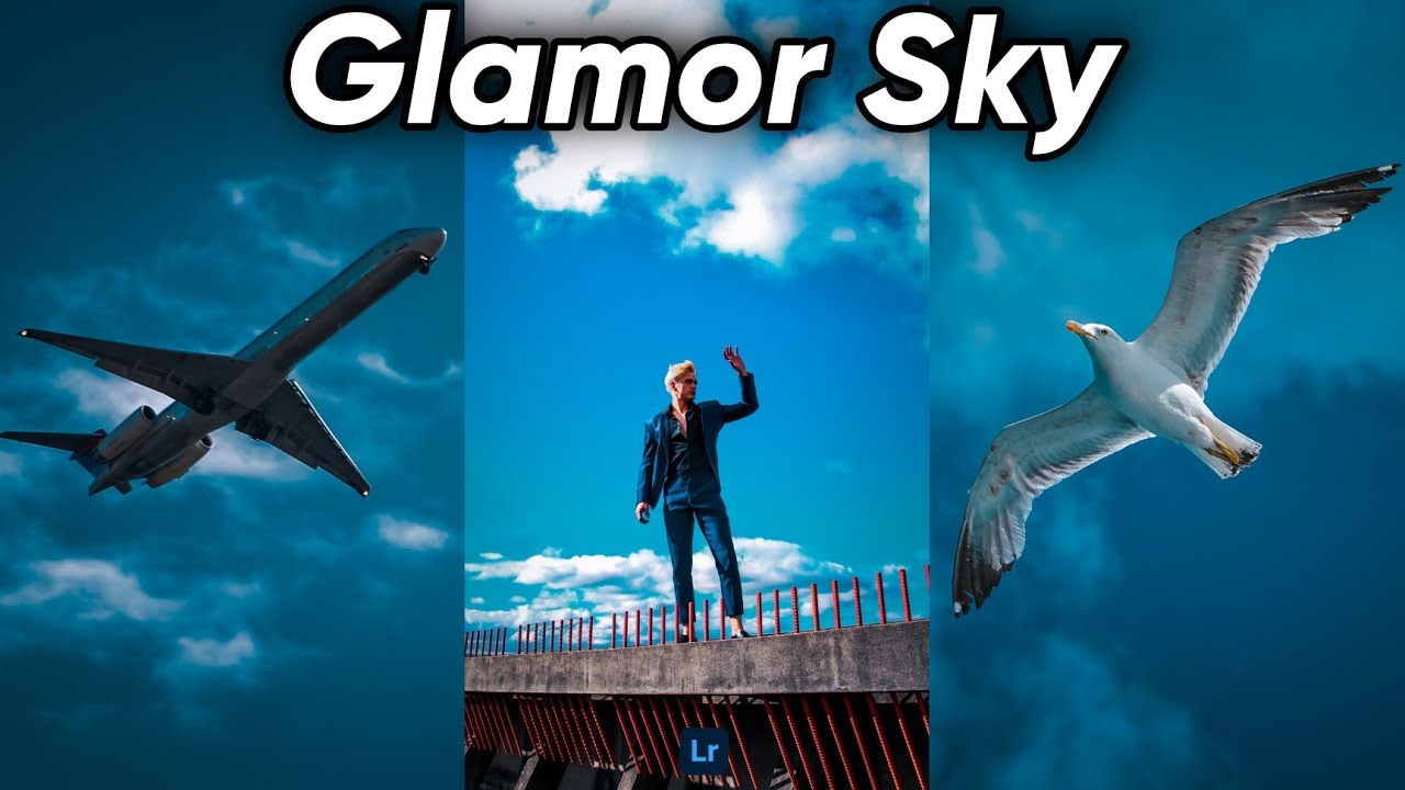 GLAMOR SKY Preset Tutorial | How To Edit Sky Photography Using Lightroom | Sky Preset | Free DNG