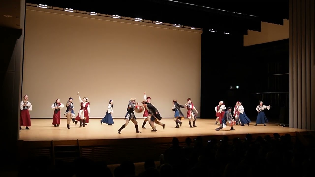 2026年1月　ドカフェス　から　ゲストチーム演舞　藤・北大＆Honda Cars北海道　さん