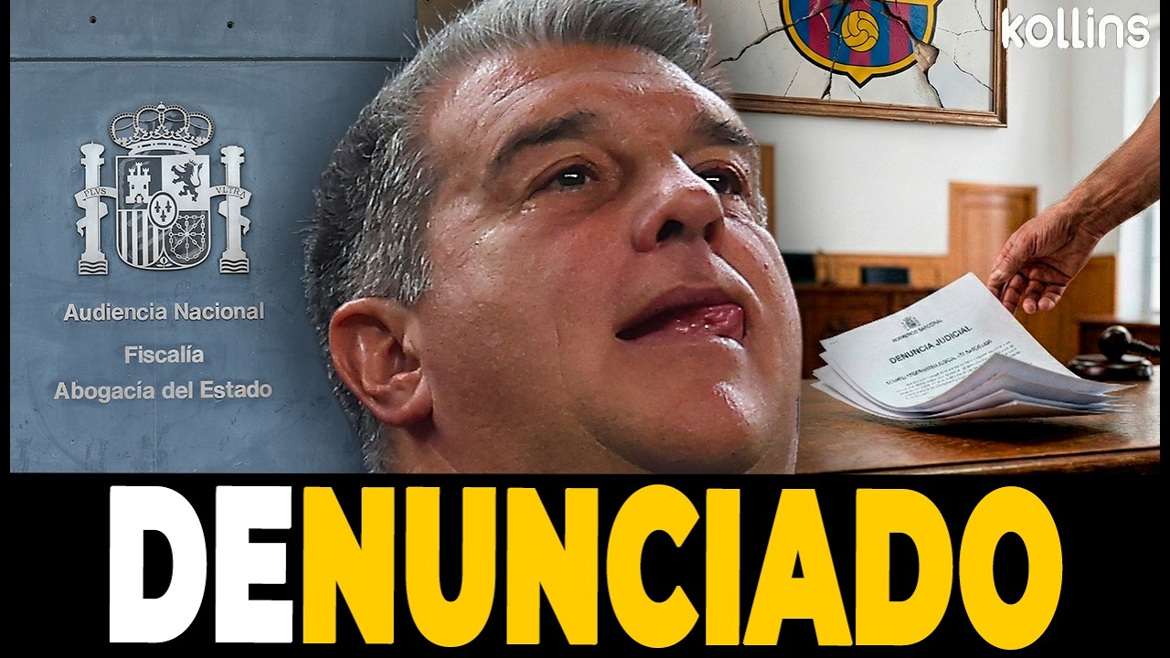 ✅ UN SOCIO DEL FC BARCELONA DENUNCIA A LAPORTA ANTE LA AUDIENCIA NACIONAL🤔