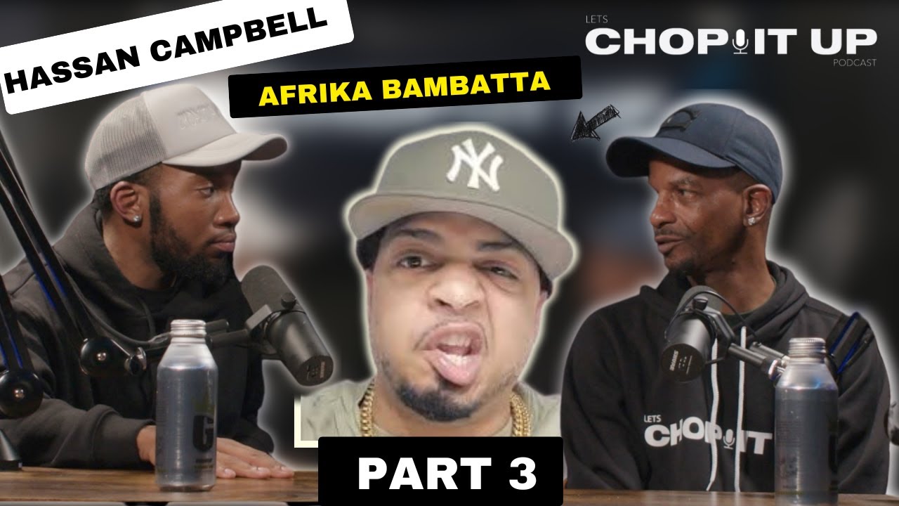 Charleston White talks Hassan Campbell getting molested by Afrika Bambatta ,calling him a crackhead