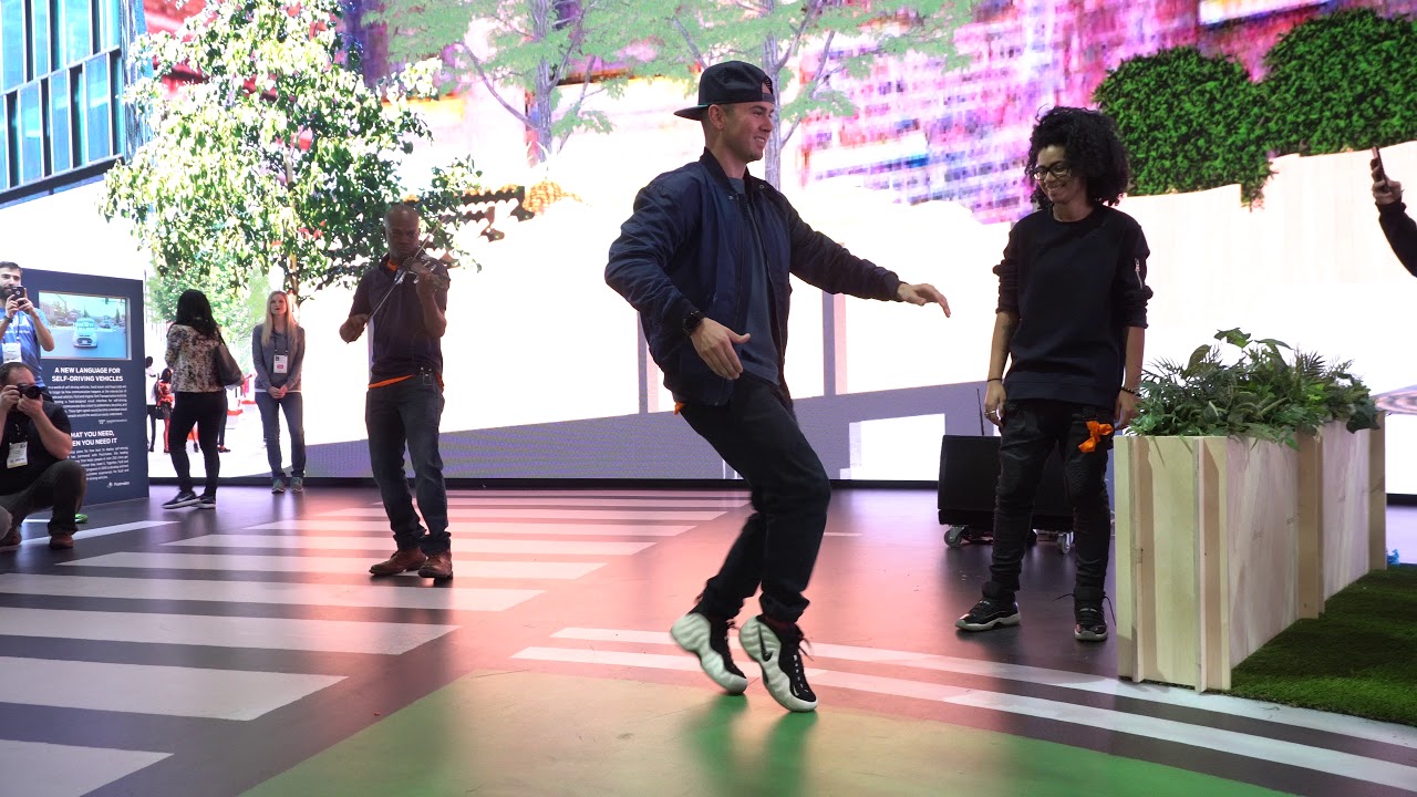 Mad Violinist, Poppin John, & Taylor at CES 2018 FORD