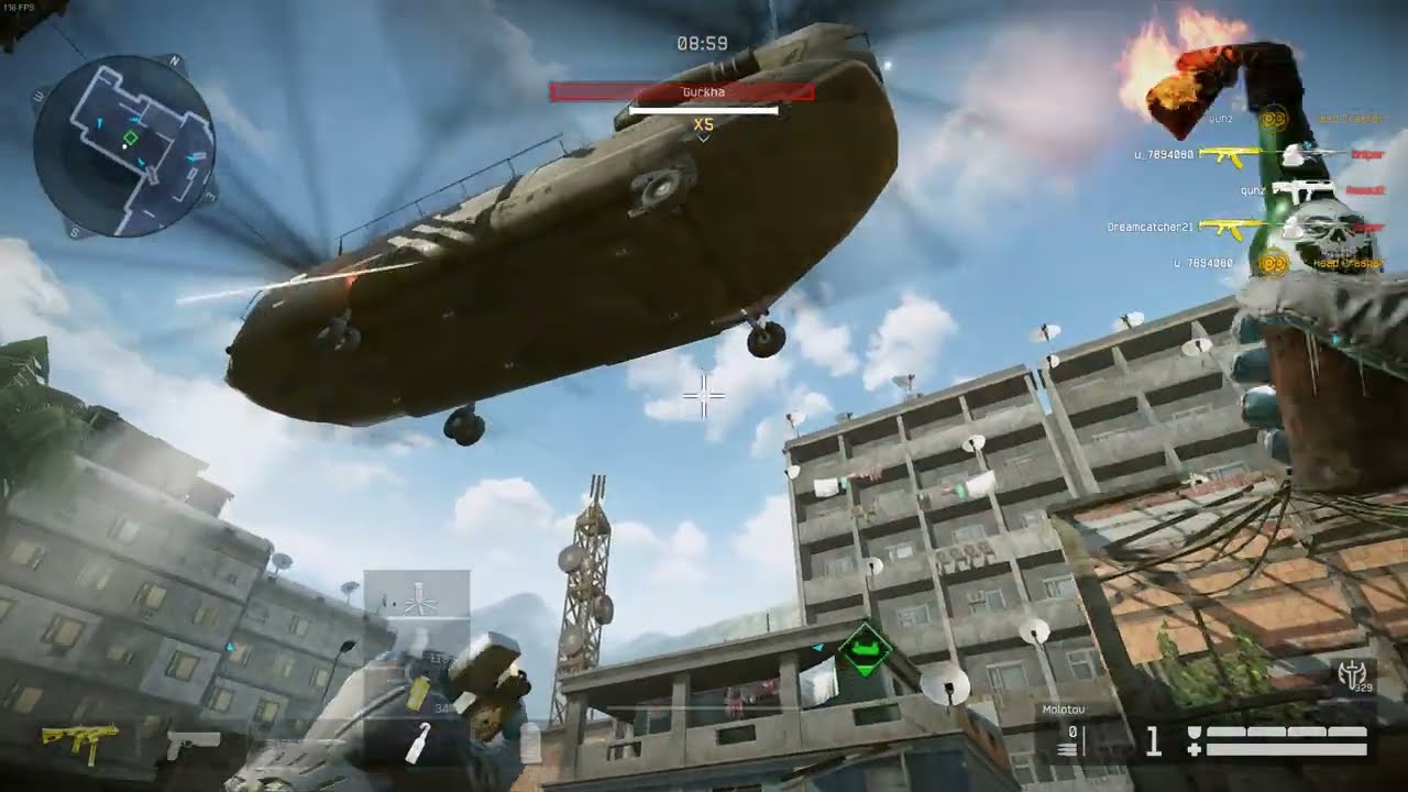 WARFACE PVE HARD MISSON - BEYOND SIGNAL - GOLDEN QUARTER CIRCLE 10 SMG GAMEPLAY - RTX3050