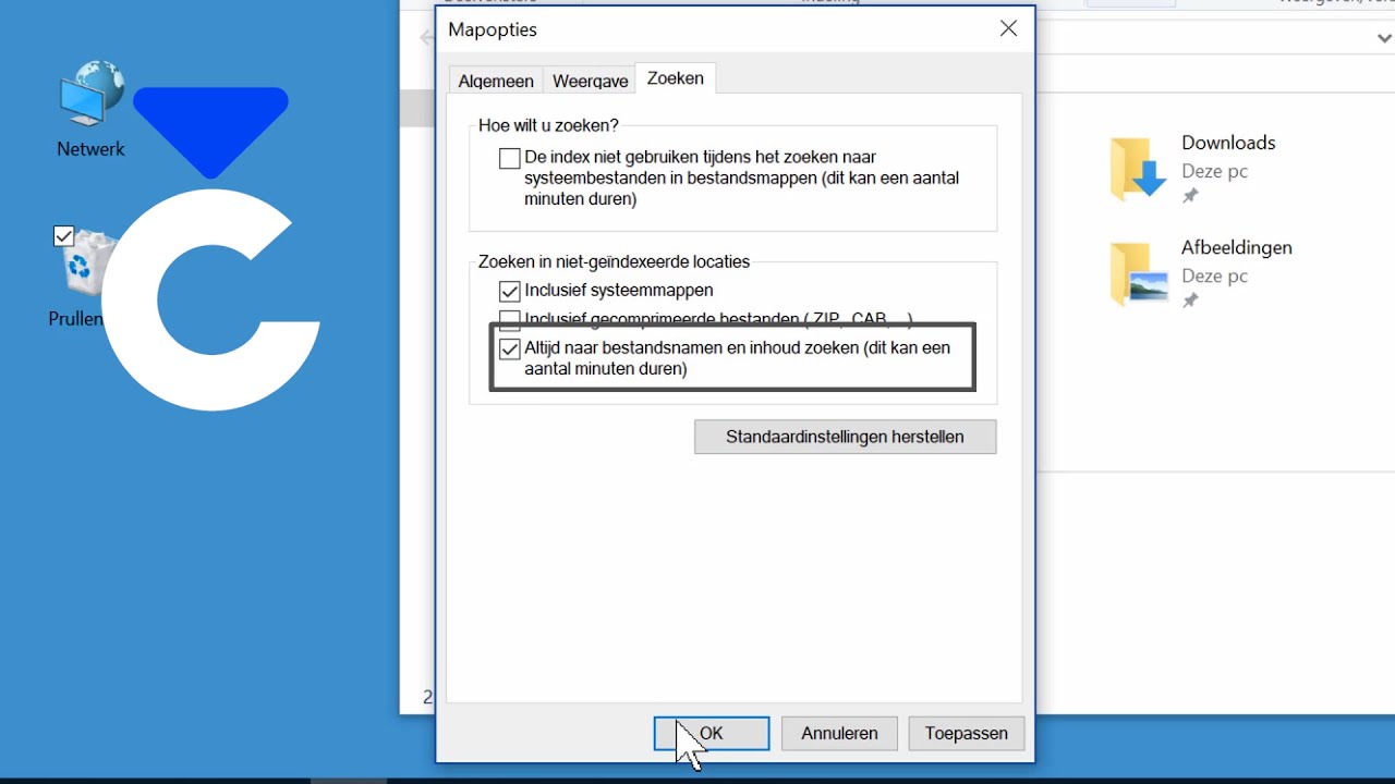 Vind verloren bestanden terug in Windows (Consumentenbond)