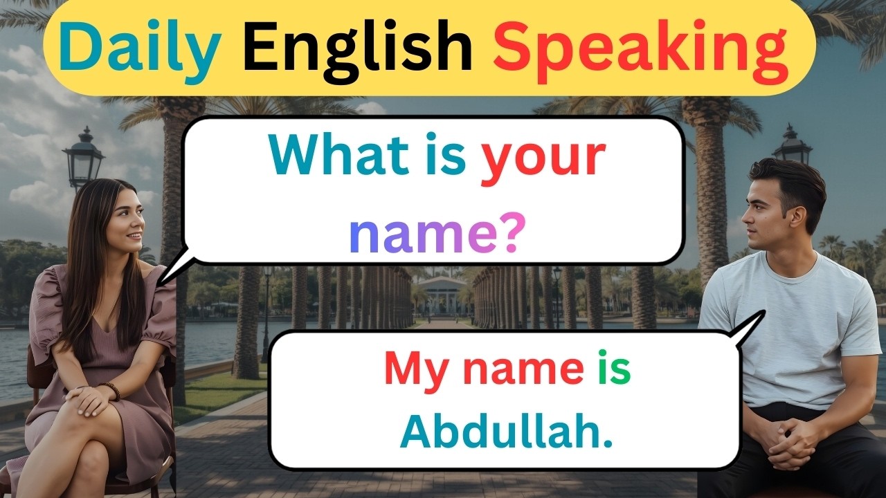 ✅500+ Daily Life Conversation Questions & Answers | Easy Daily Spoken English Practice for Beginners