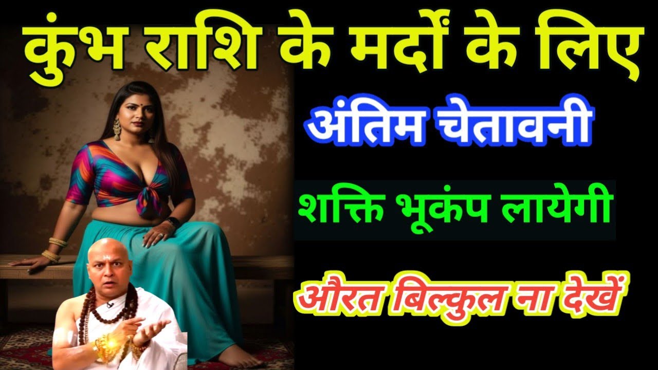 कुंभ राशि: सावधान! ब्रह्मांडीय भूकंप और उस रहस्यमयी स्त्री का आगमन | पुरुषों के लिए अंतिम चेतावनी