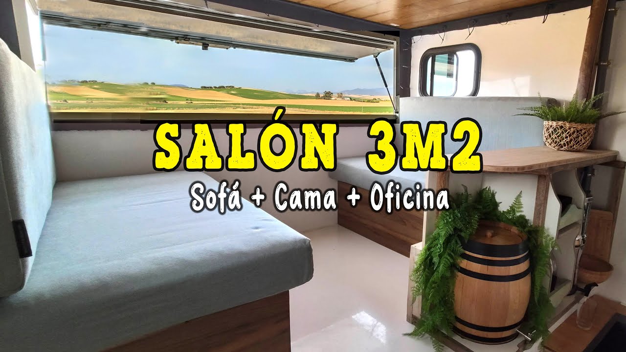 20# Construimos Sofá Cama con Madera Ultraligera y Resistente para Camper | Al Son de mi Furgón