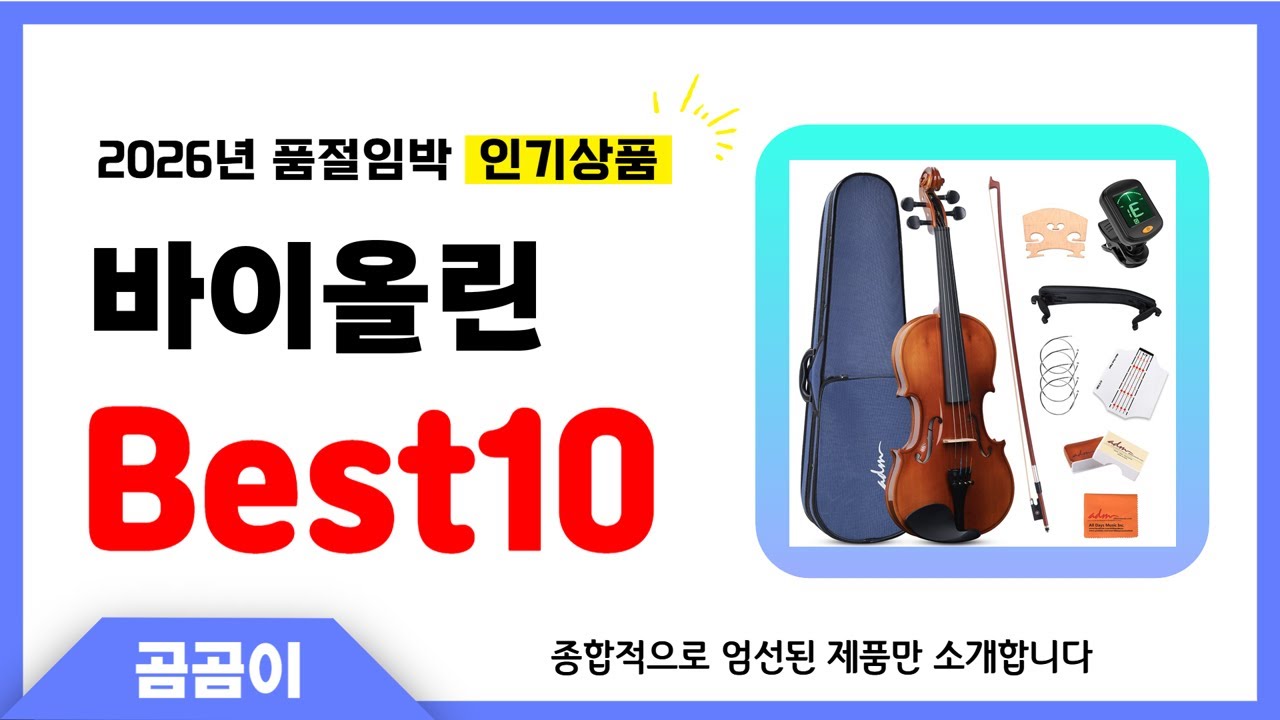 바이올린 추천 BEST10 인기 가성비 모두 갖춘 역대급 인기상품✔️
