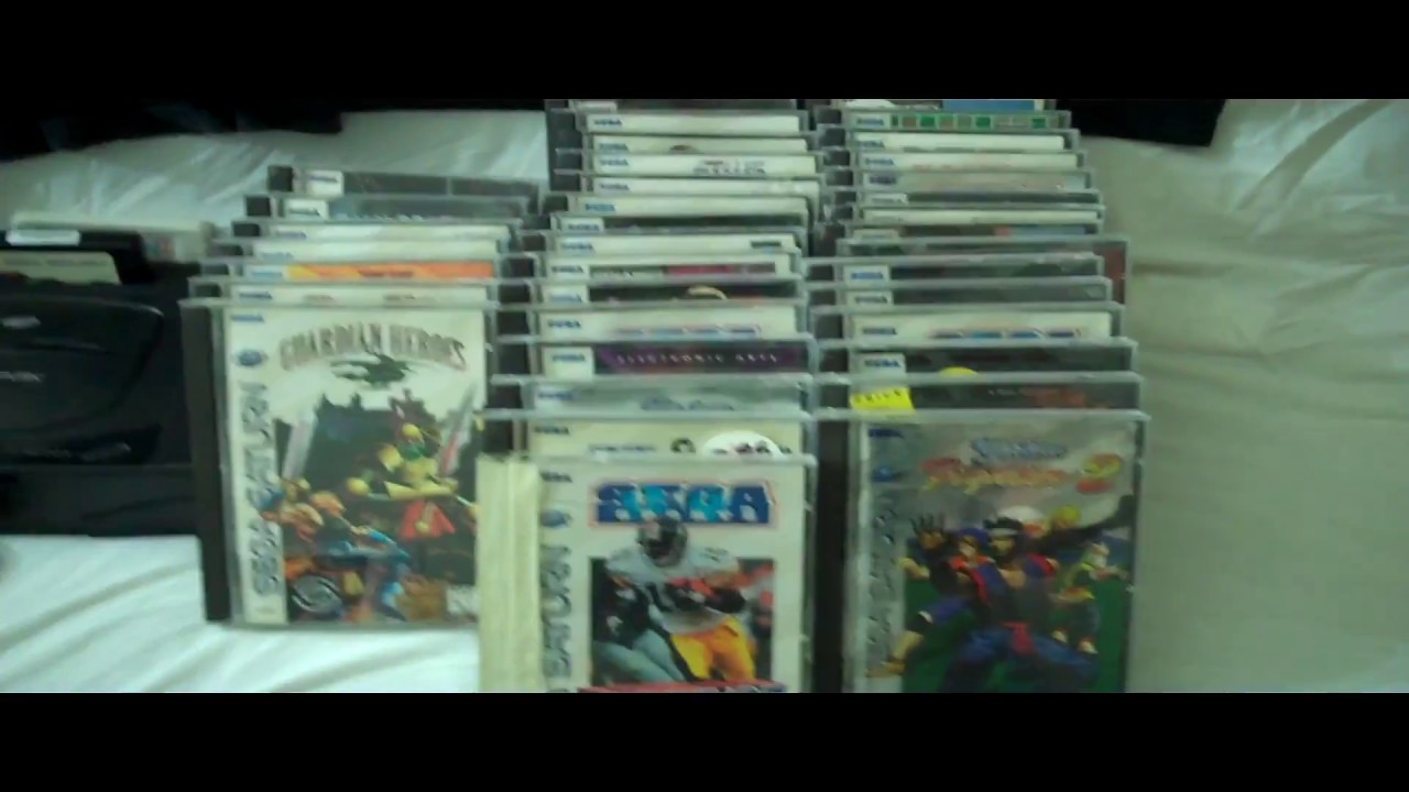 My Sega Saturn Collection