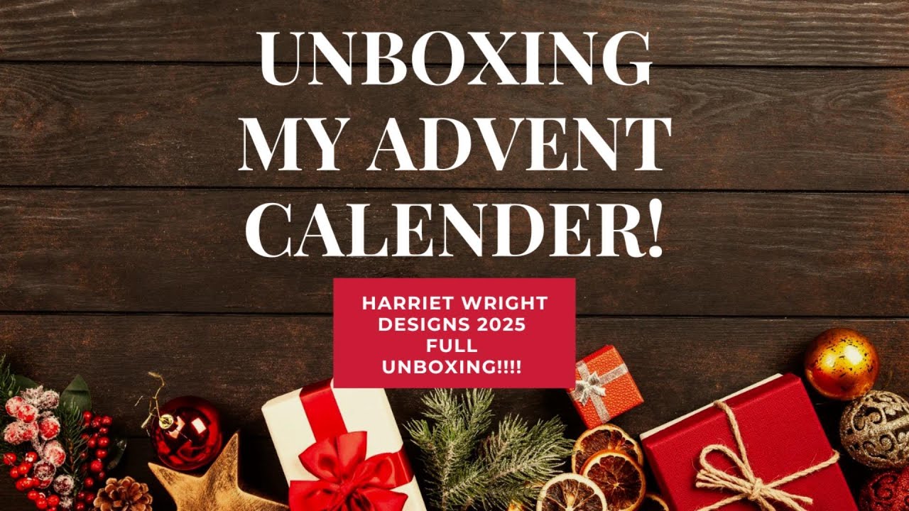 Christmas advent unboxing 2025