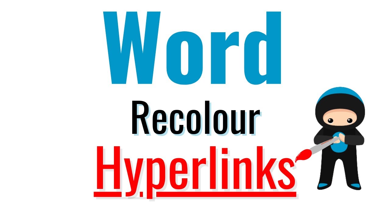 ПРЕКРАТИТЕ менять цвет гиперссылок в Word!