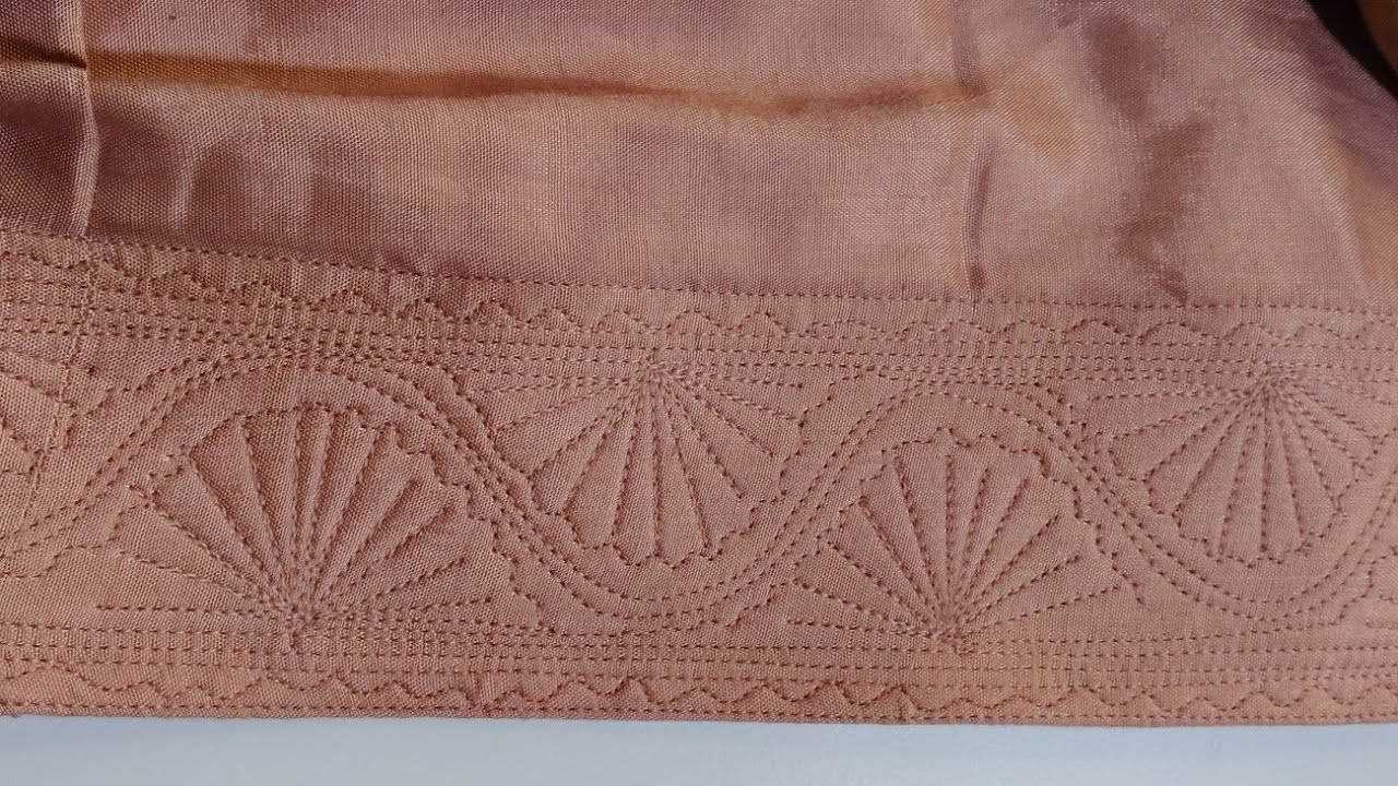 Salwar ki mohri design / asan poncha design #newmohridesign #@MuskanShakir1#letestmohridesign