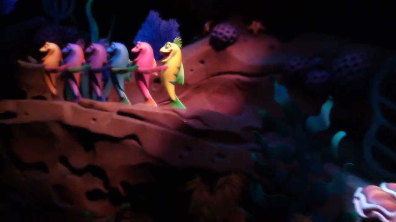 Little mermaid ride at WDW 