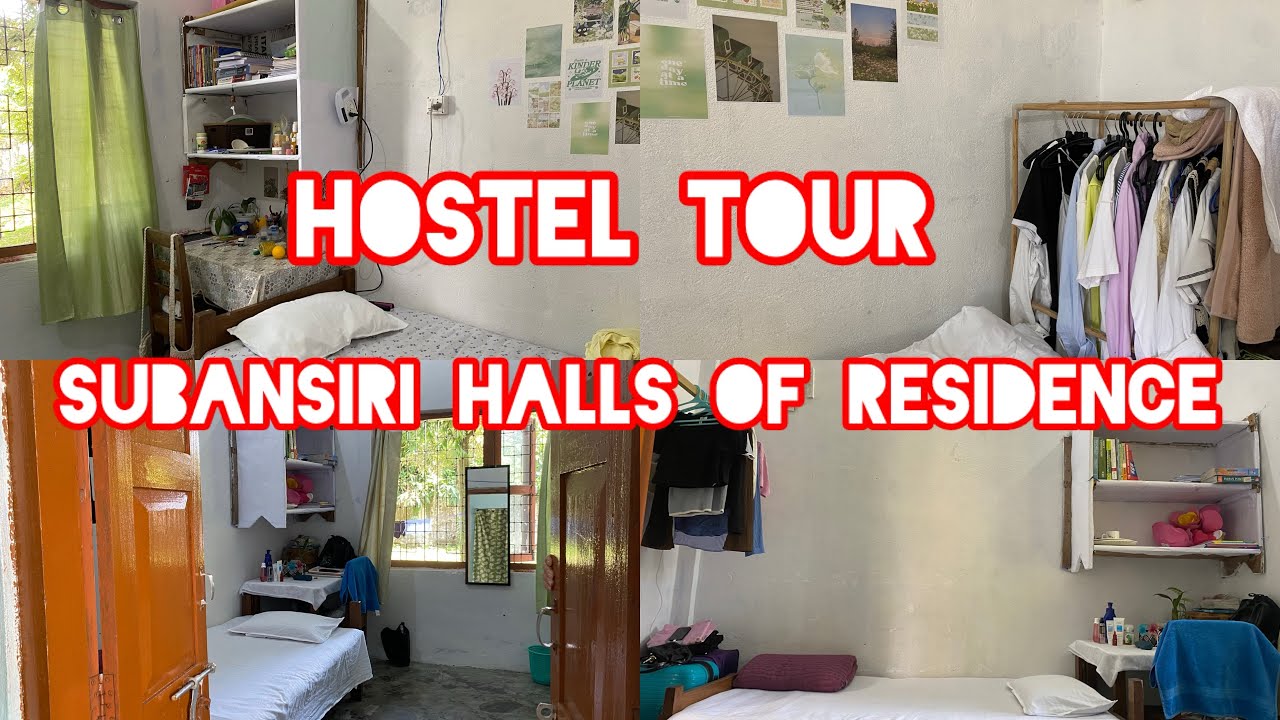SUBANSIRI HALLS OF RESIDENCE | HOSTEL TOUR|RAJIV GANDHI UNIVERSITY| DOIMUKH |