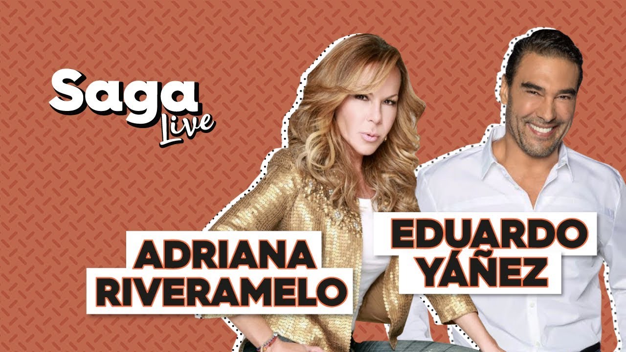 #SagaLive Adriana Riveramelo y Eduardo Yáñez con Adela Micha