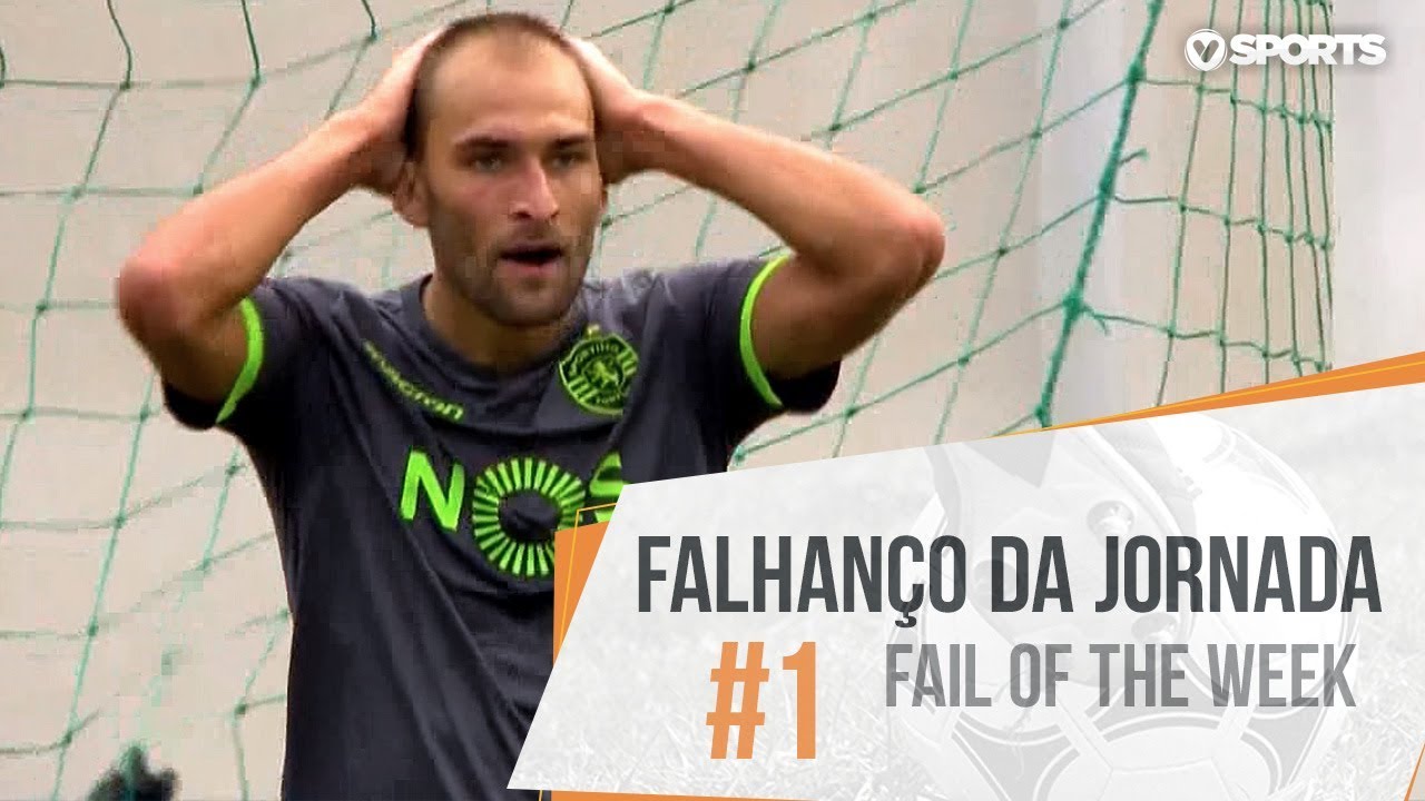 Falhan&ccedil;o da Jornada (Liga 18/19 #1): Bas Dost (Sporting)