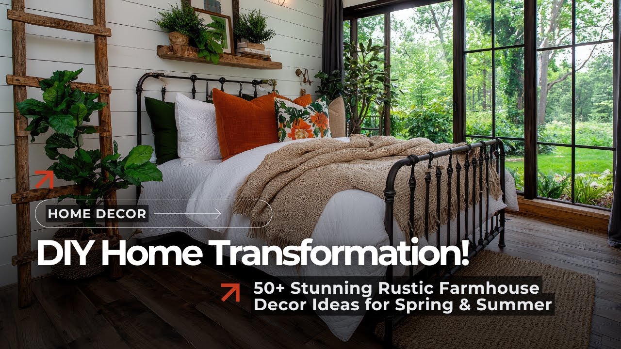 Breathtaking Rustic Farmhouse Decor Ideas | Timeless Spring & Summer Inspiration