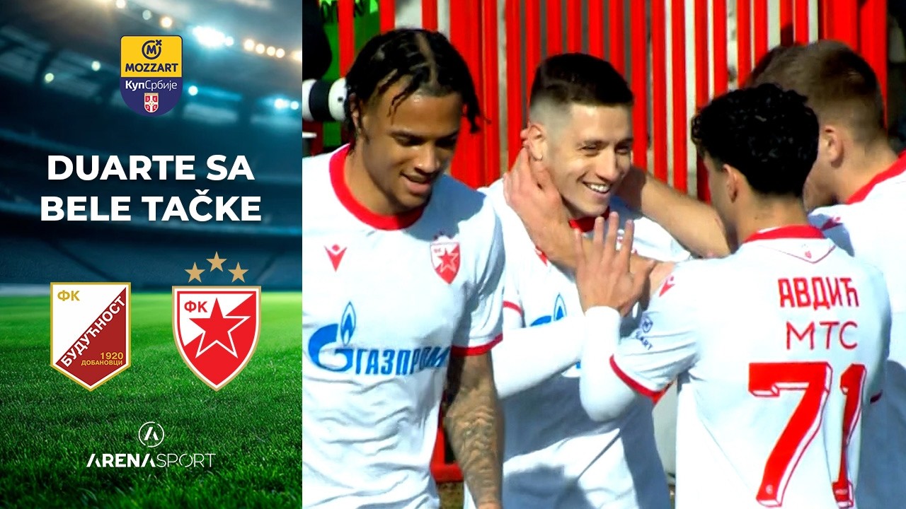DUARTE SIGURAN SA BELE TAČKE | Budućnost - Crvena zvezda | 11. februar 2026.
