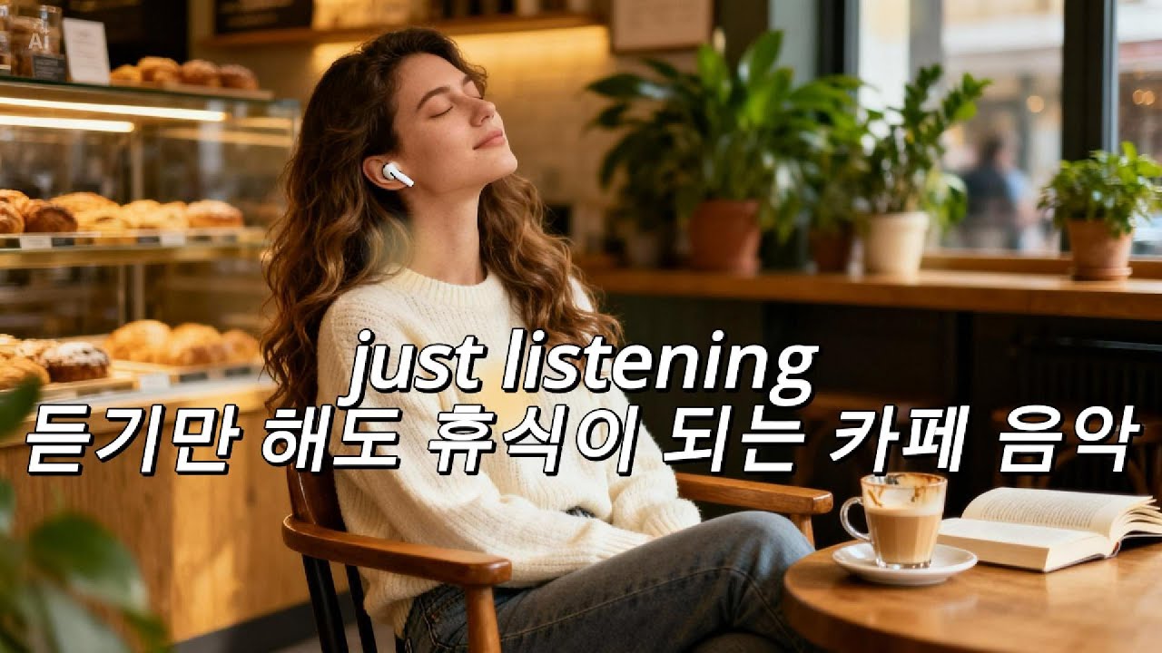듣기만 해도 휴식이 되는 카페 음악 ☕🌿 | 힐링·휴식·집중 BGM | Relaxing Cafe Music 카페에서 혼자 쉬는 시간 ☕📖 | 독서·휴식 음악 |