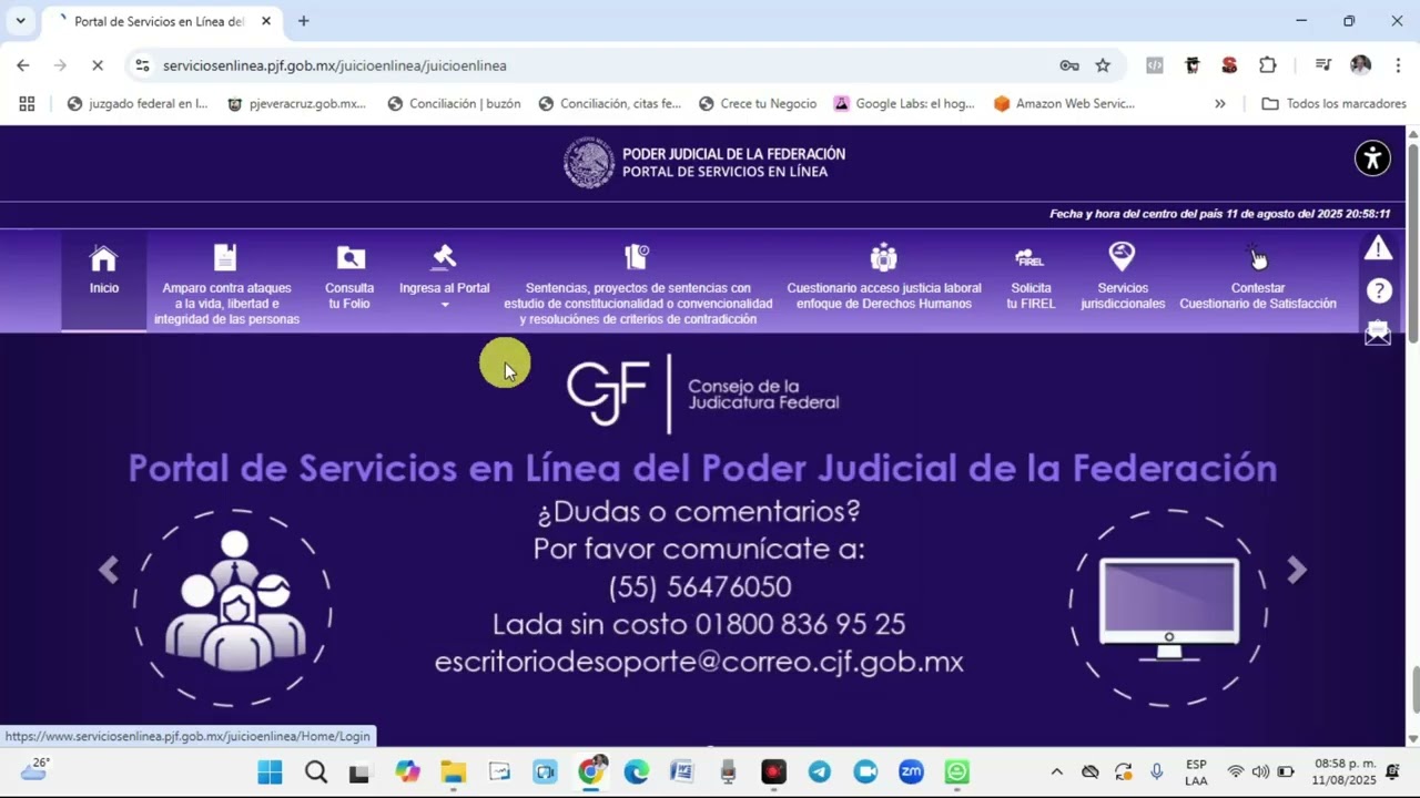 ¿cómo ver tu expediente en los juicios federales en línea?