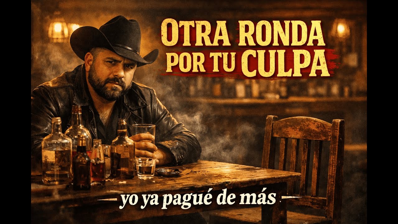 Otra ronda por tu culpa | Ranchera dolida de cantina que se paga con el alma