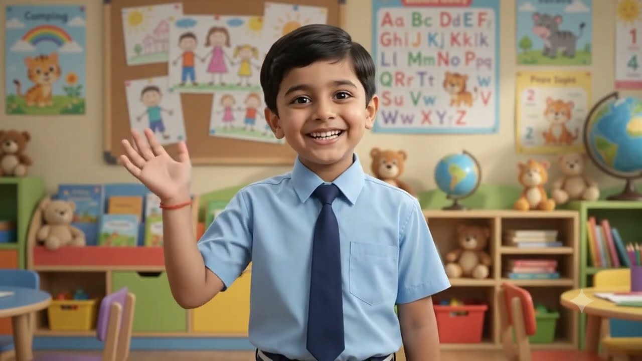 Meet Jai Pandey! 🎒📚 A little learner with big dreams. ⭐️