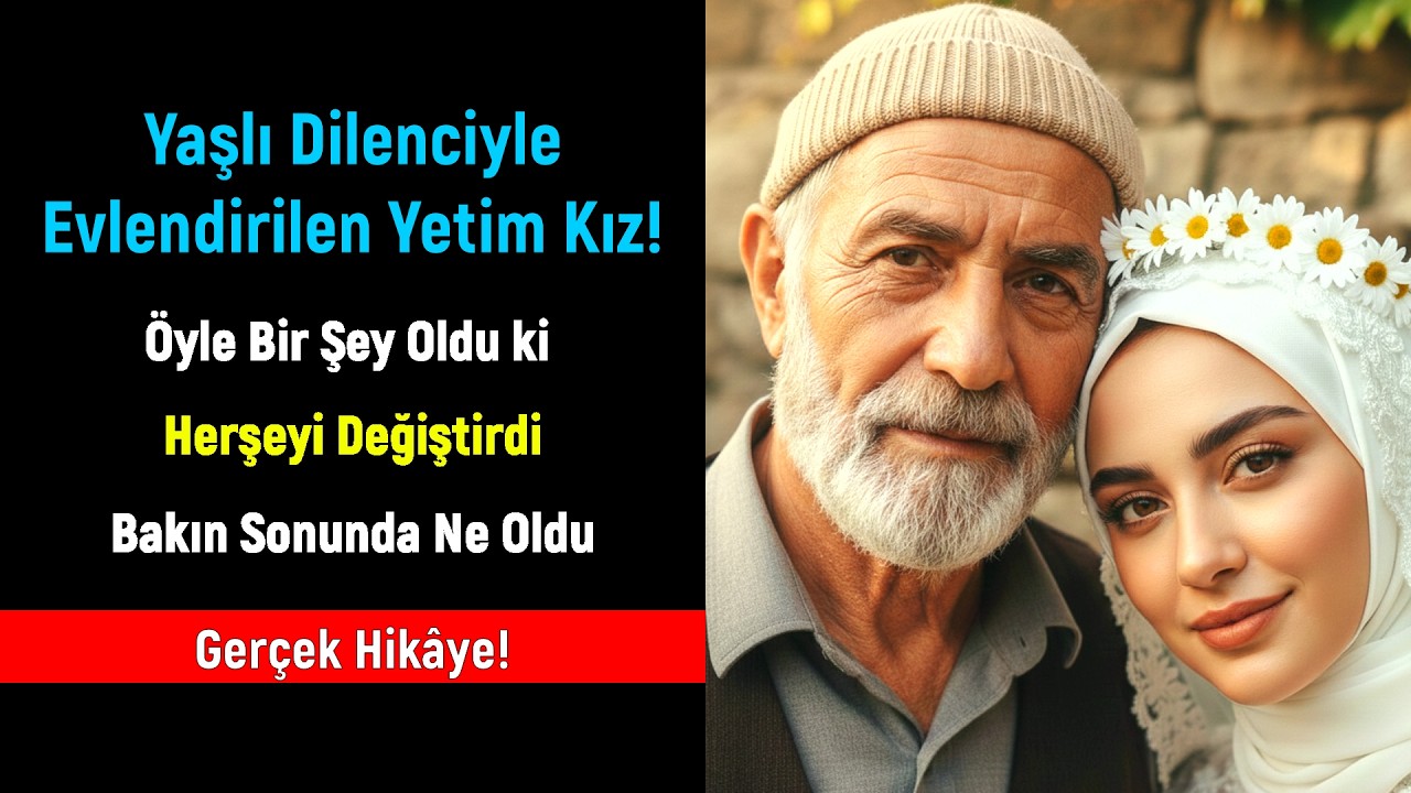 Ağlatan Evlilik Hikâyesi: Yaşlı Dilenciyle Evlendirilen Yetim Kız! Gerçek Kimliği Ortaya Çıkınca...