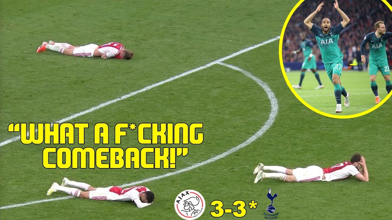 The Worlds Reaction To Ajax Vs Tottenham 2-3 (3-*3) UEFA Champions League 2019