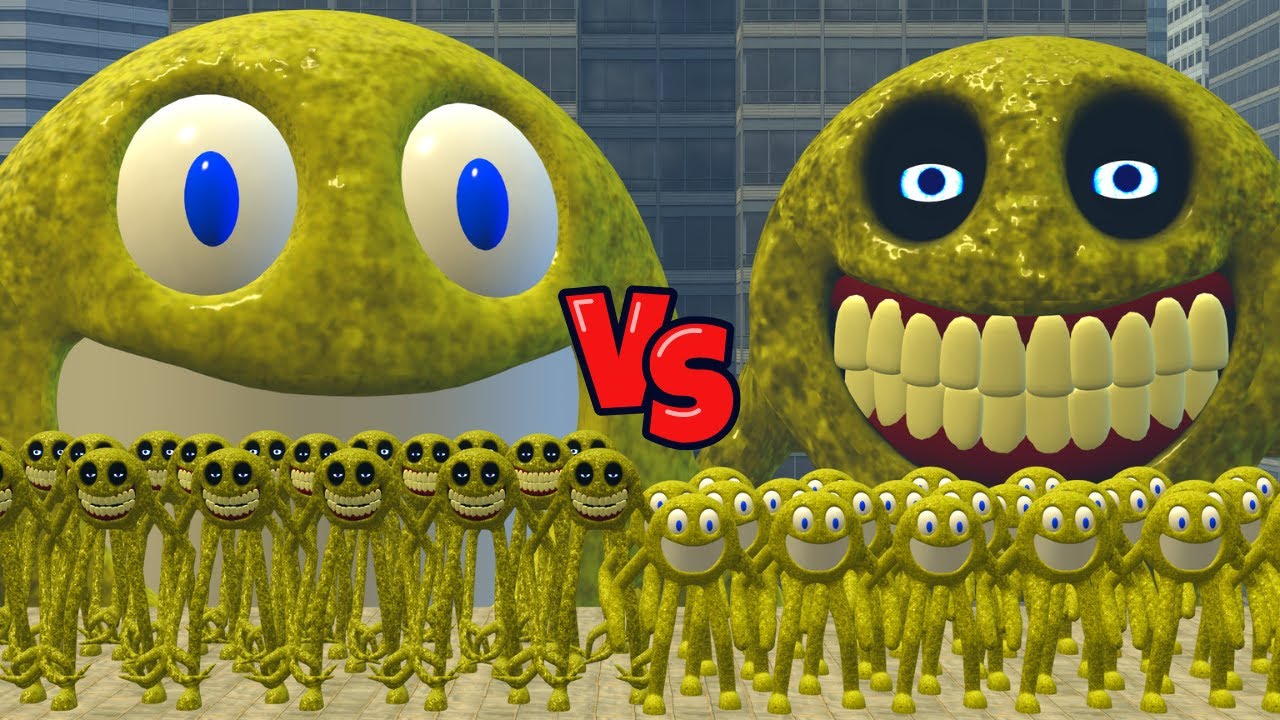 🔥FIGHT BETWEEN SMILE GHOST VS DEPRAVED SMILEY | CITY IN GMOD!