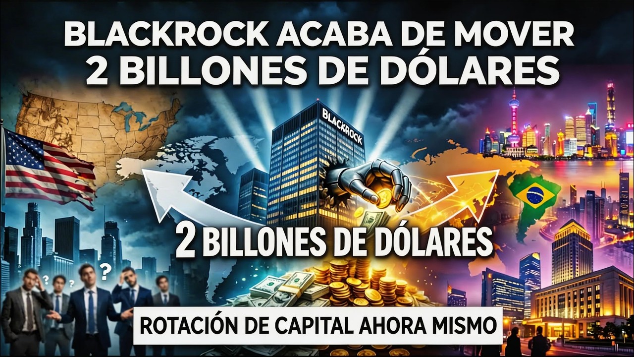 BlackRock movió 2 billones de dólares en silencio — y esto lo cambia todo