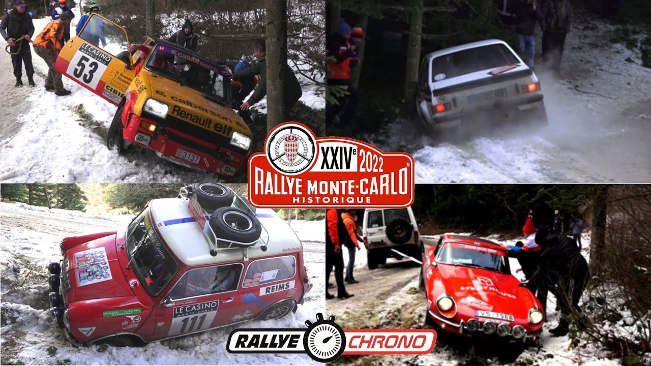 Rallye Monte Carlo Historique 2022 - Crash & Mistakes - RallyeChrono