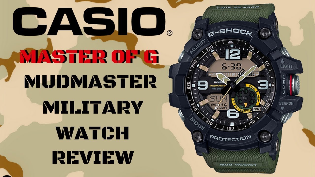 Casio G-Shock Mudmaster Master of G Series Watch GG1000-1A3 (Full Review)