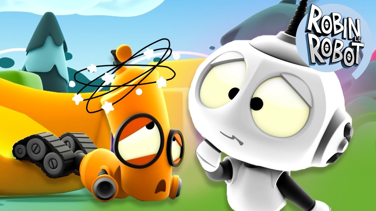 Trop d'amusement | Robin le Robot | Dessins Animés Pour Enfants