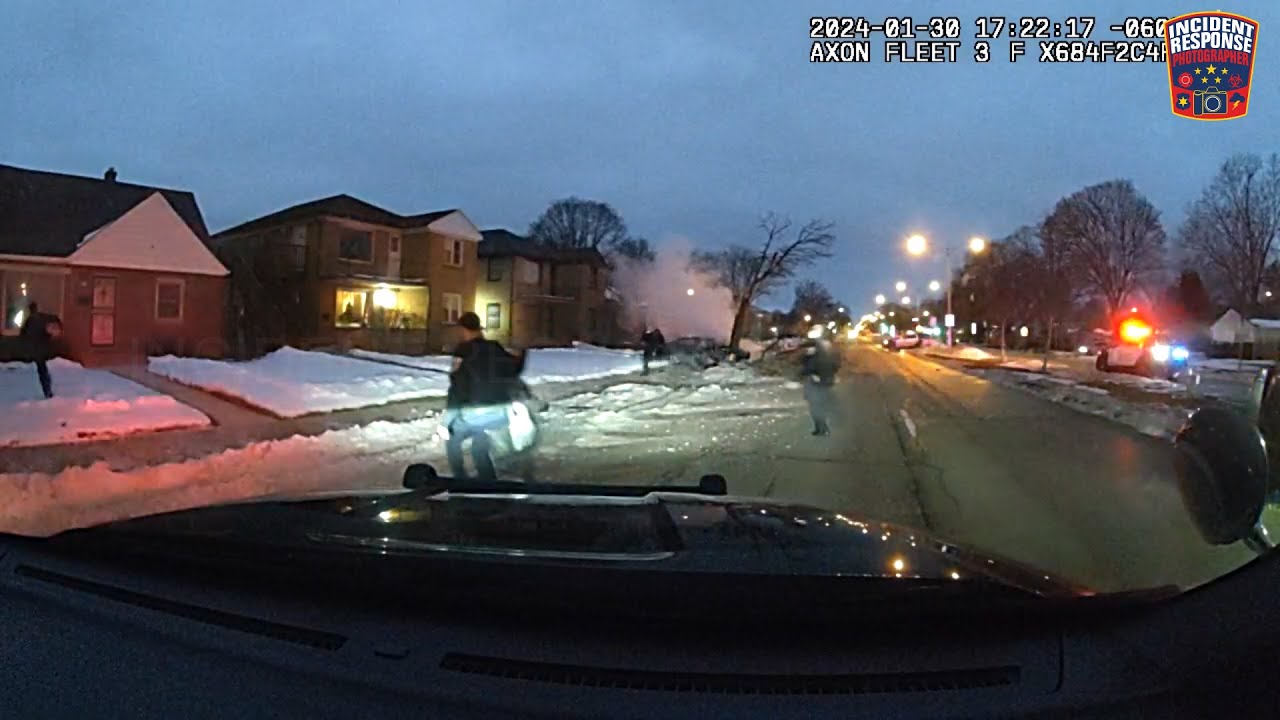 Dash Cam: Milwaukee Police Chase, 5 Arrests Made