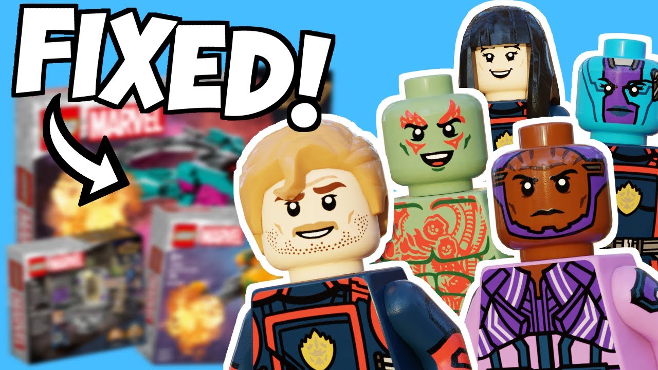Я ПОЧИНИЛ наборы LEGO «Стражи Галактики. Том 3»