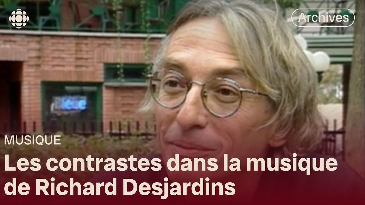 Richard Desjardins et son album « Boum Boum » en 1998