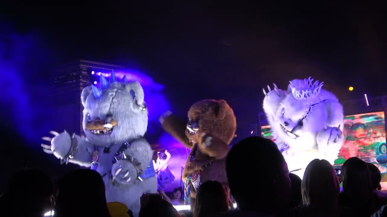 USJ ハロウィーンホラーナイト2024   [ハミクマ・シャウト・イット・アウト・パーティ] ハミクマパンク  2024/09/28(土)19：15二回目