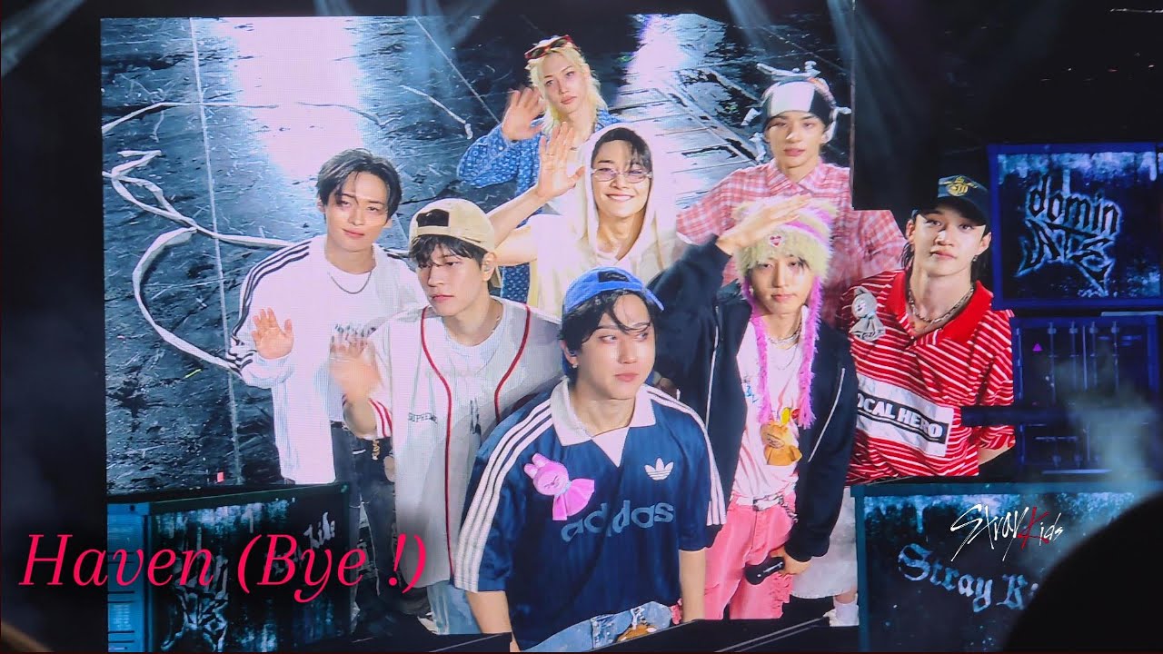 Haven (Bye) - Stray Kids (스트레이 키즈) [250727] - Dominate World Tour in Paris [4K Fancam]