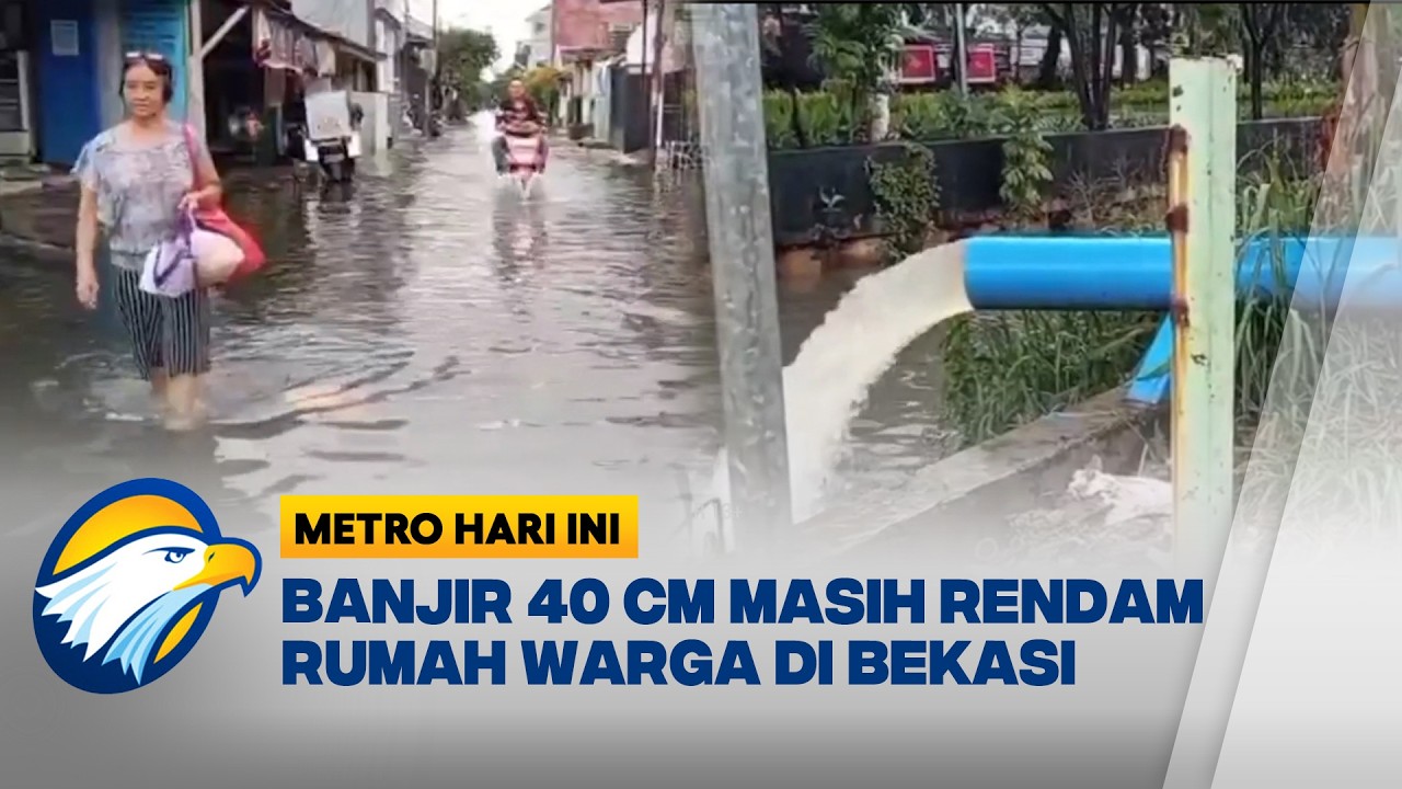 Drainase Buruk, Komplek Irigasi Bekasi Masih Terendam Banjir - [Metro Hari Ini]